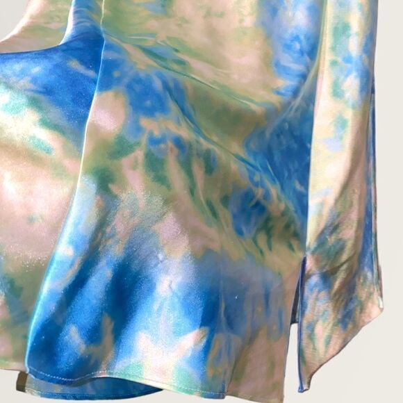 Delicates Watercolor Satin Slip - Picture 4 of 5
